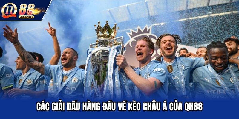 Các giải đấu hàng đầu về kèo châu á của QH88