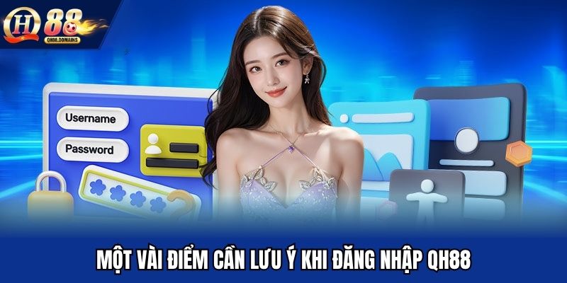 Một vài điểm cần lưu ý khi đăng nhập QH88