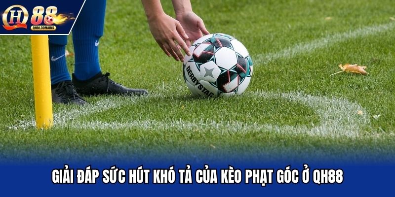 Giải đáp sức hút khó tả của kèo phạt góc ở QH88