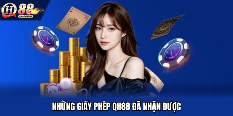 Những giấy phép QH88 đã nhận được